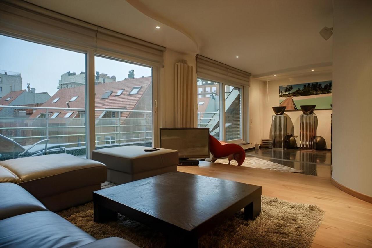 Big And Comfortable Triplex In Knokke المظهر الخارجي الصورة